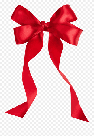 Bow Clipart Red - Transparent Background Red Ribbon Png (#5220313) - PinClipart