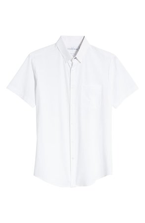 Mizzen+Main Leeward Trim Fit Short Sleeve Button-Up Shirt | Nordstrom