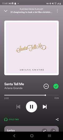 Santa tell me