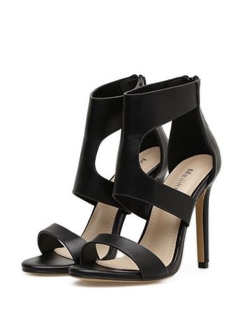 Sexy Cut Out High Heel Sandals
