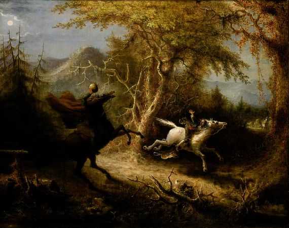 The Headless Horseman Painting by Celestial Images - Pixels