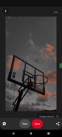 Basketball Net Aesthetic