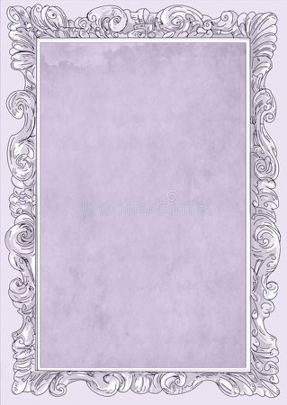pale-lilac-conice-painting-postcard-vintage-frame-border-retro-linework-black-engraving-baroque-81862167.jpg (638×900)