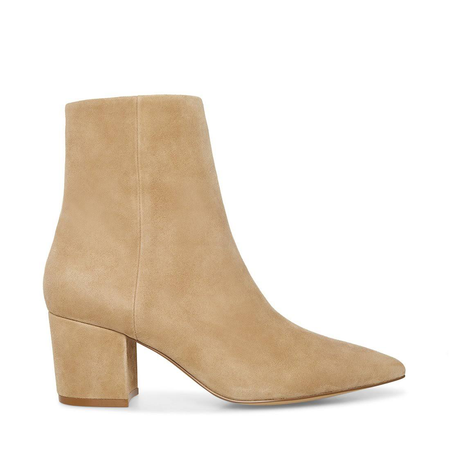 Tan ankle boots