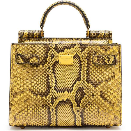 Dolce & Gabbana Sicily snake-print tote bag $3,745