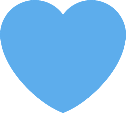 heart blue png - Google Search