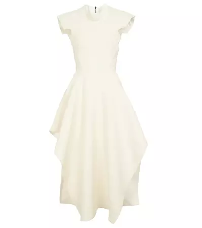 Collide Jacquard Midi Dress in White - Maticevski | Mytheresa