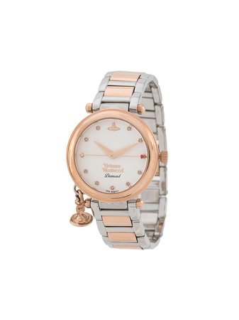 Vivienne Westwood Orb Diamond 32m watch - FARFETCH