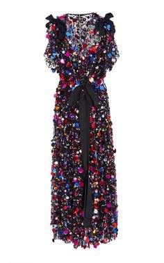 Carolina Herrera - features sequin detail dress