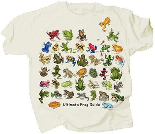 Amazon.com : Ultimate Frog and Toad Guide Adult T-Shirt (X-Large) : Garden & Outdoor