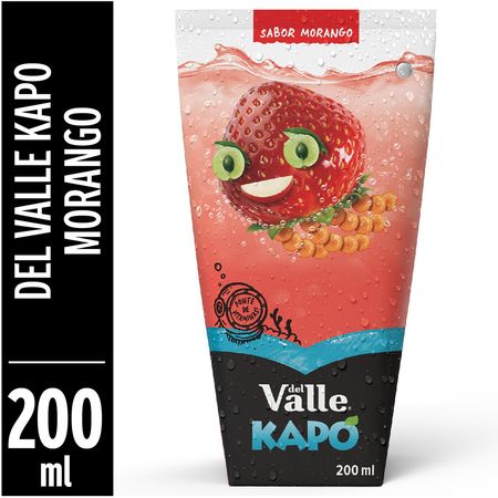 Suco de Morango Kapo Del Valle 200ml - Mambo Delivery