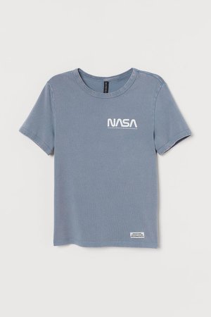 Printed T-shirt - Gray