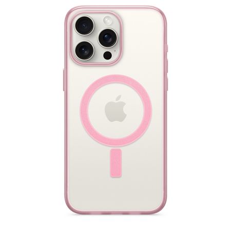 Coque Lumen Series avec MagSafe d’OtterBox pour iPhone 15 Pro Max - Rose - Apple (FR)