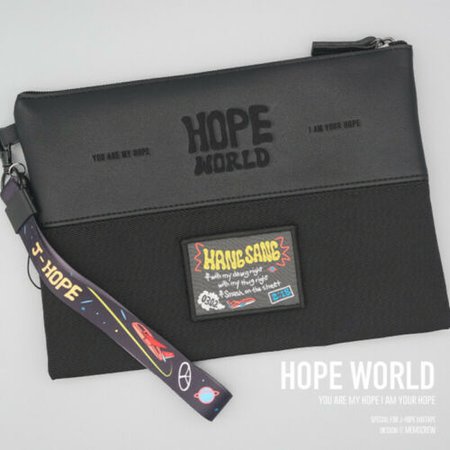 KPOP BTS Bangtan Boys J-Hope HOPE WORLD Clutch Bag Handbag Purse Storage Bag | eBay