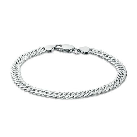 silver curb chain anklet - Google Search