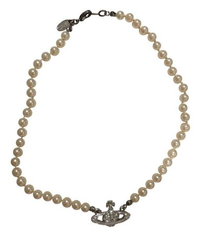 classic vivienne westwood pearl necklace