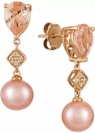 peach jewelry earrings - Google Search