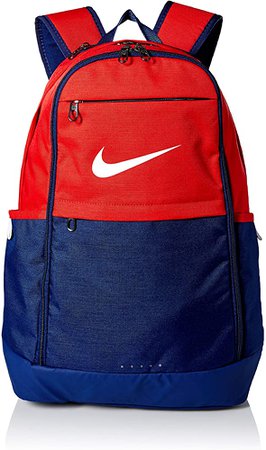 Amazon.com: Nike Brasilia Training Backpack, Extra Large Backpack Built for Secure Storage with a Durable Design, University Red/Blue Void/White: Clothing