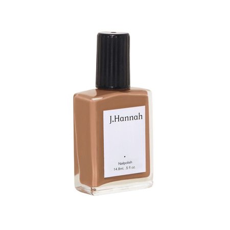 J Hannah caramel brown nail polish