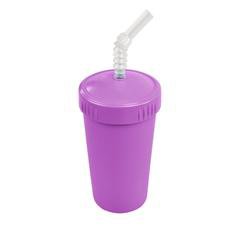 Re-Play - Straw Cup With Lid & Straw | Recycled Plastic Kids Dishes – All Things Being Eco