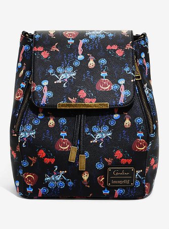 Loungefly Coraline Convertible Mini Backpack - BoxLunch Exclusive