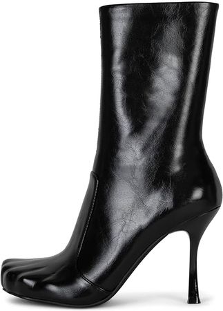 Amazon.com | Jeffrey Campbell Visionary Boots Black | Ankle & Bootie