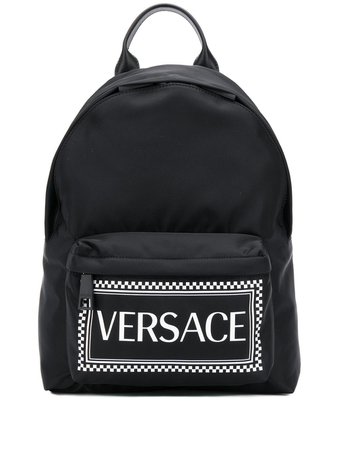 Versace Mochila Con Logo - Farfetch