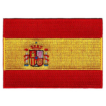 spain flag patch