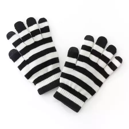 SO® Striped Magic Touch Gloves