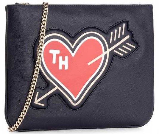 Tommy Hilfiger Heart Navy Crossbody Bag