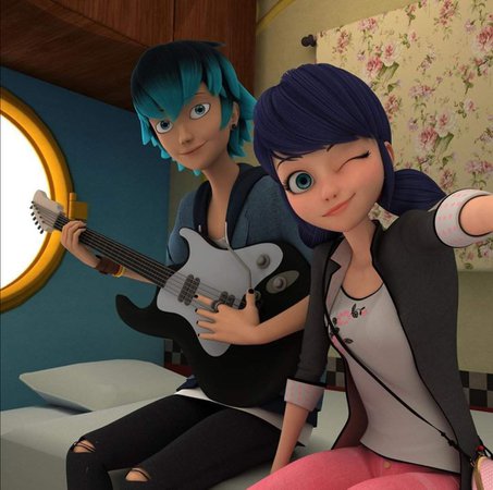 luka and marinette - Google Search
