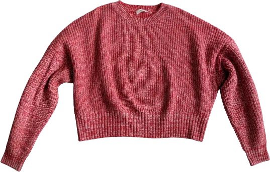 ALC Pink Textured Sweater