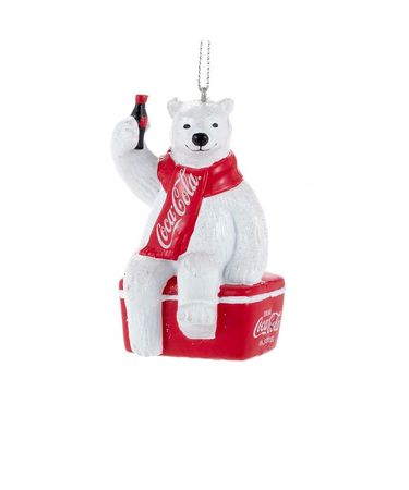 KurtAdler - Coca-Cola® Bear On Cooler Ornament