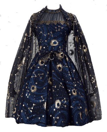 Lost Angel The Starry Night Dress and Cape