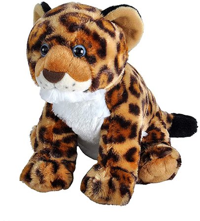 Amazon.com: Wild Republic Jaguar Cub Plush, Stuffed Animal, Plush Toy, Gifts for Kids, Cuddlekins 12 Inches: Toys & Games