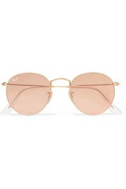 Ray-Ban | Round-frame gold-tone sunglasses | NET-A-PORTER.COM