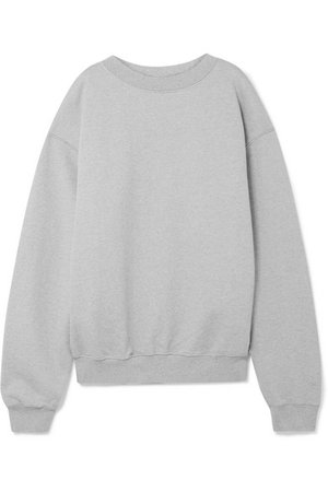 we11done | Harry oversized cotton-blend terry sweatshirt | NET-A-PORTER.COM