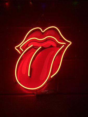 red tongue out neon light signage turned on photo – Free Neon Image on Unsplash