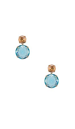 Amber Sceats Circle Earrings in Green | REVOLVE