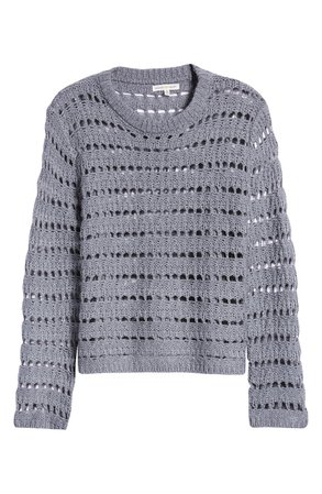 Woven Heart Crochet Sweater | Nordstrom