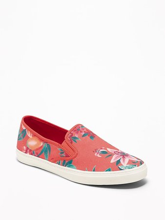 Canvas Slip-Ons for Women | Old Navy