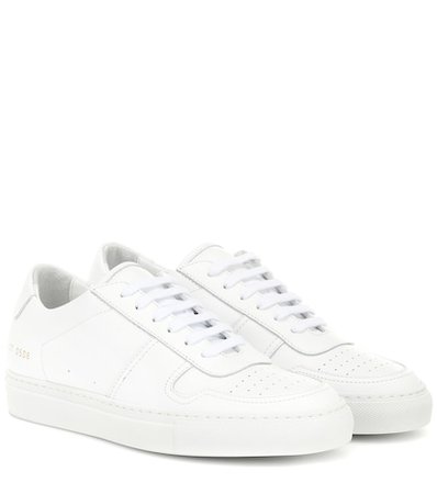 BBall Low leather sneakers