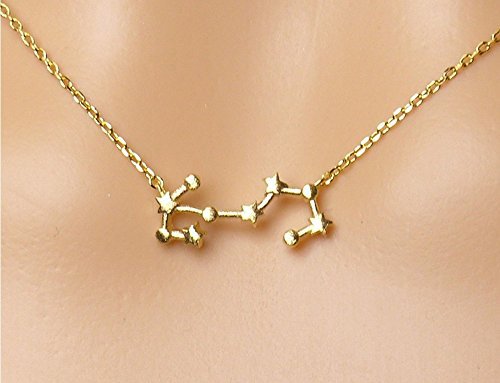 Amazon.com: Zodiac necklace,Scorpio Zodiac Constellation Sign Symbol Pendant Necklace: Handmade