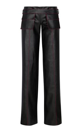 Etica Faux Leather Pants By Aya Muse | Moda Operandi
