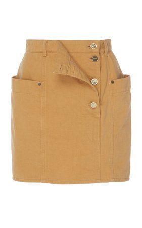 Double-Layer Button-Front Mini Skirt by Jacquemus | Moda Operandi