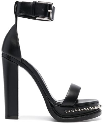 Alexander McQueen spiked-sole high-heel Sandals - Farfetch