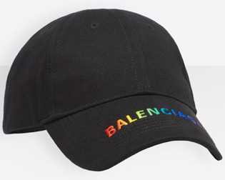 Balenciaga rainbow hat