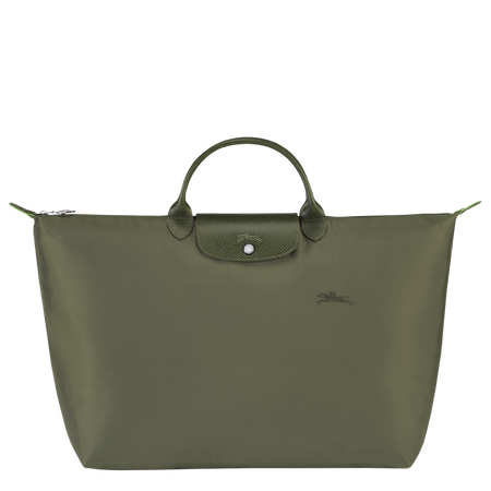 Le Pliage Green S Travel bag Forest - Recycled canvas (L1624919479) | Longchamp US