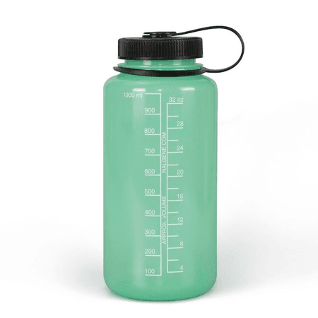 nalgene water bottle green