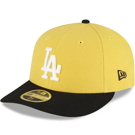 yellow new era hat